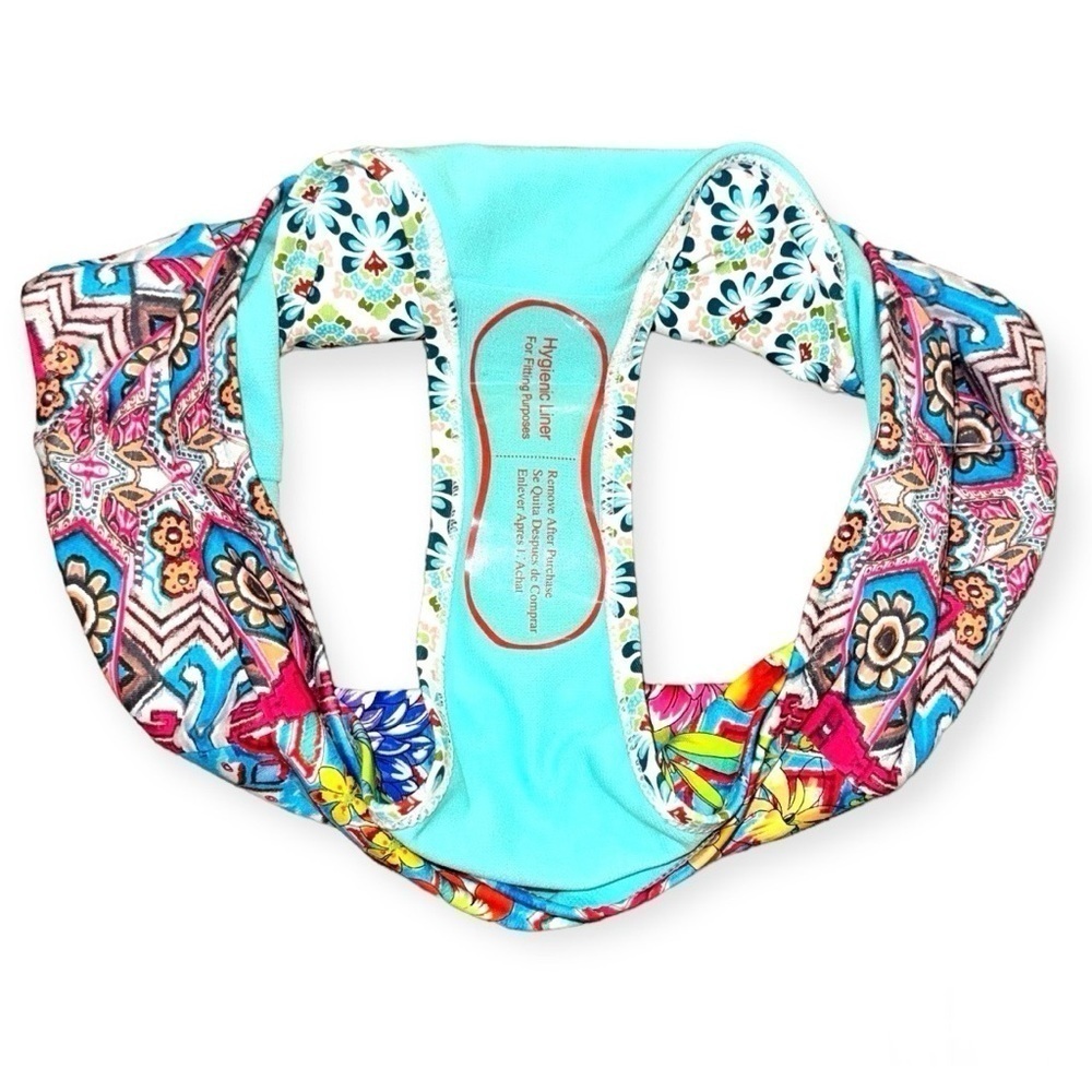Johnny Was Pearce High Waisted Bikini Bottoms Size Small‎ MSRP $108 NWOT - Picture 6 of 7